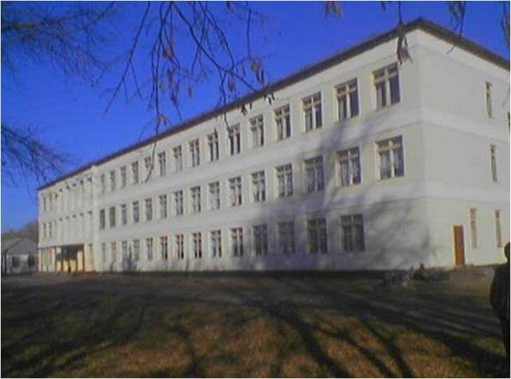 Здание школы с 01.09.1965 по 31.05.2022